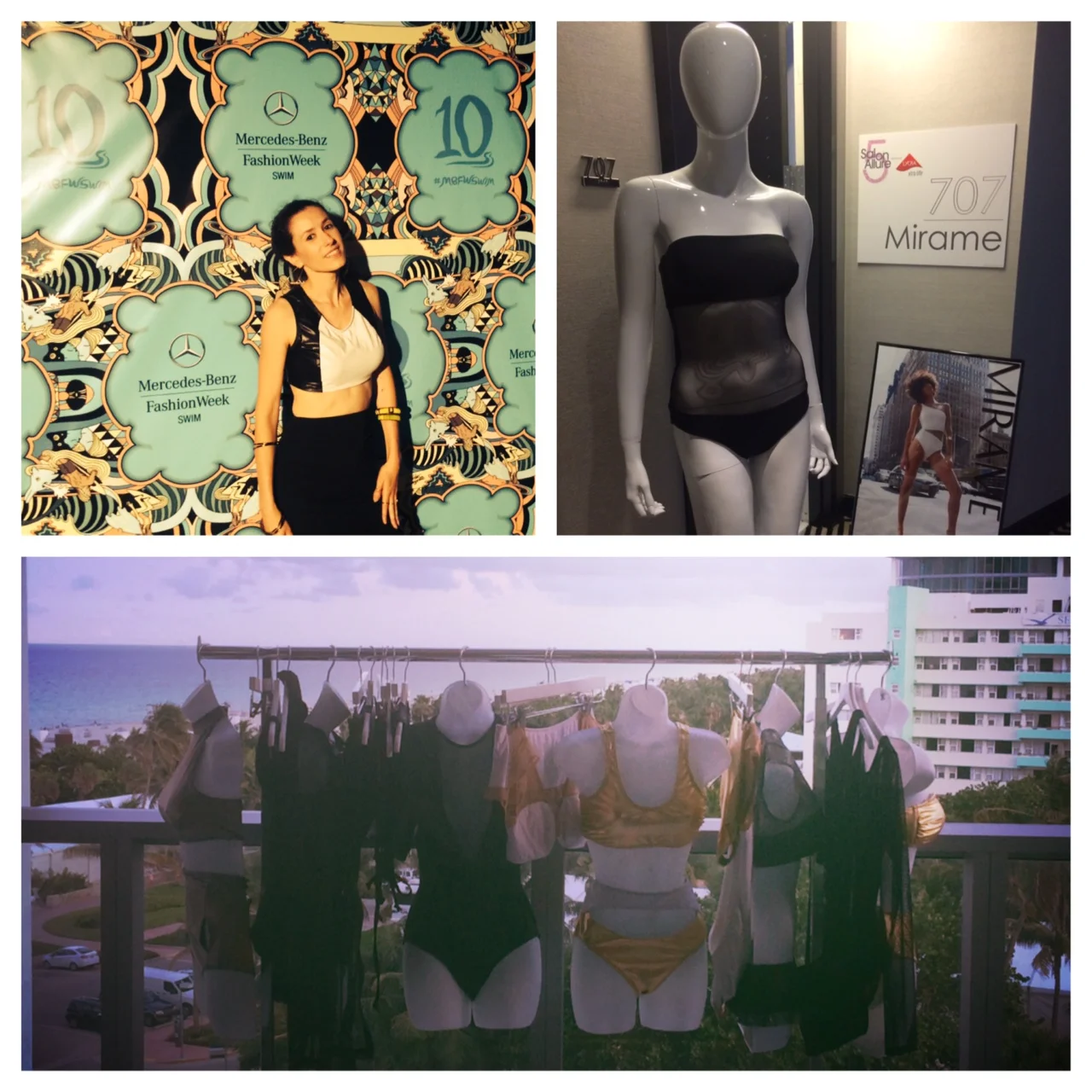 Our suite at the Salon Allure tradeshow