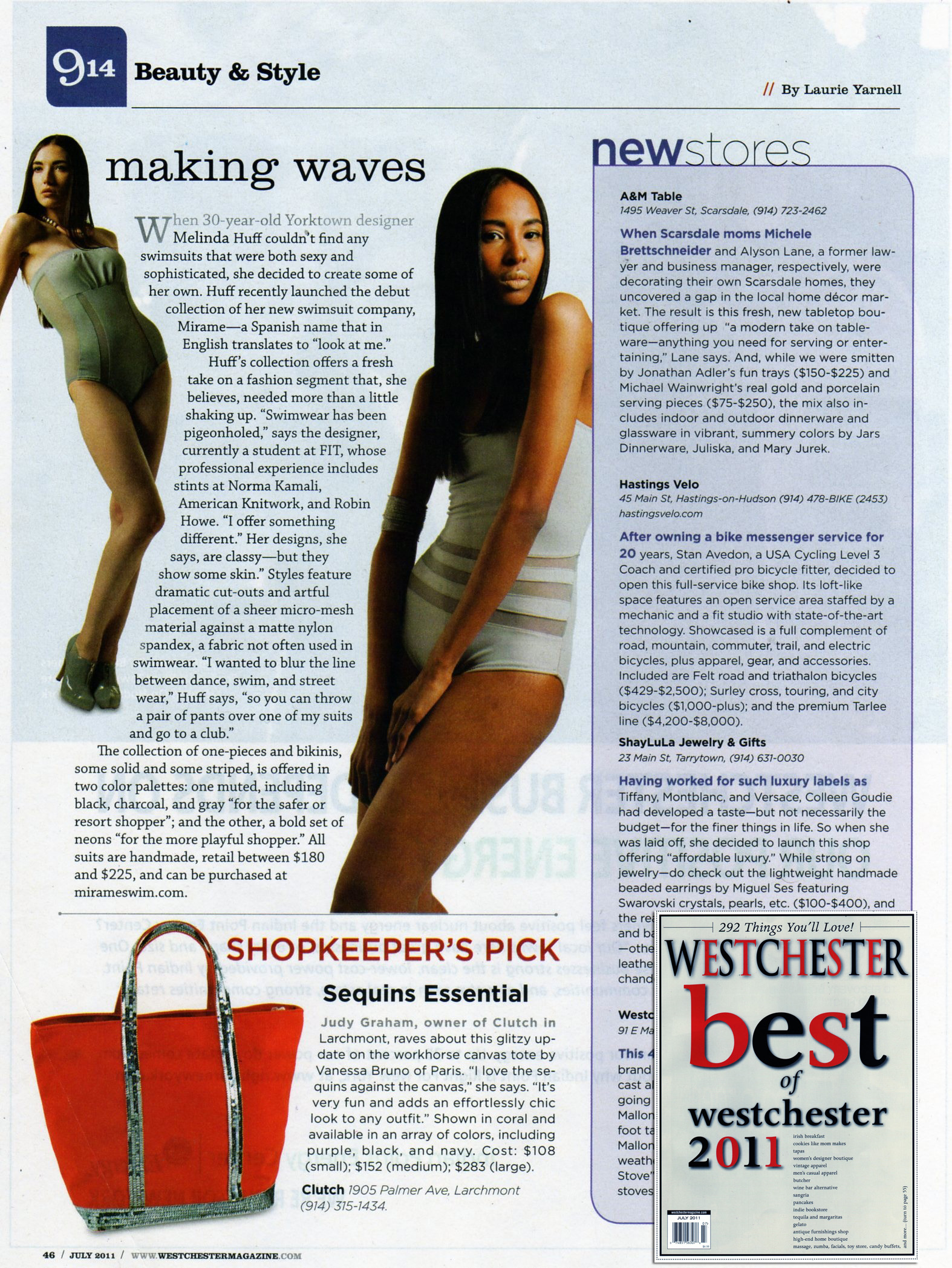 Westchester Magazine July '11