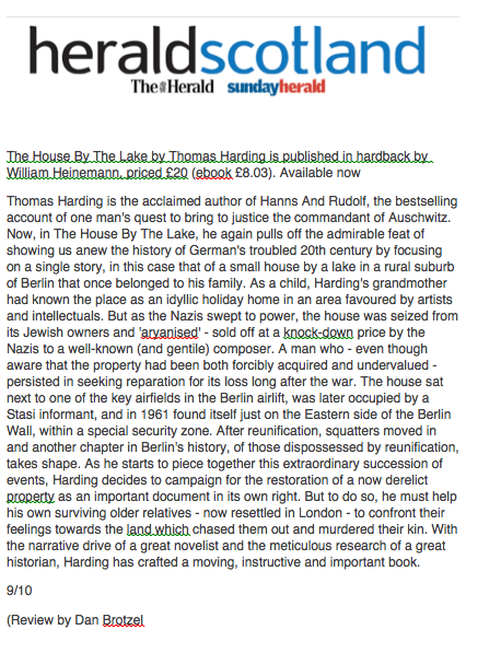Herald Scotland 30 September 2015
