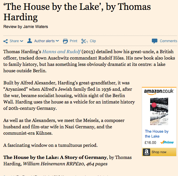 Financial Times 23 October 2015