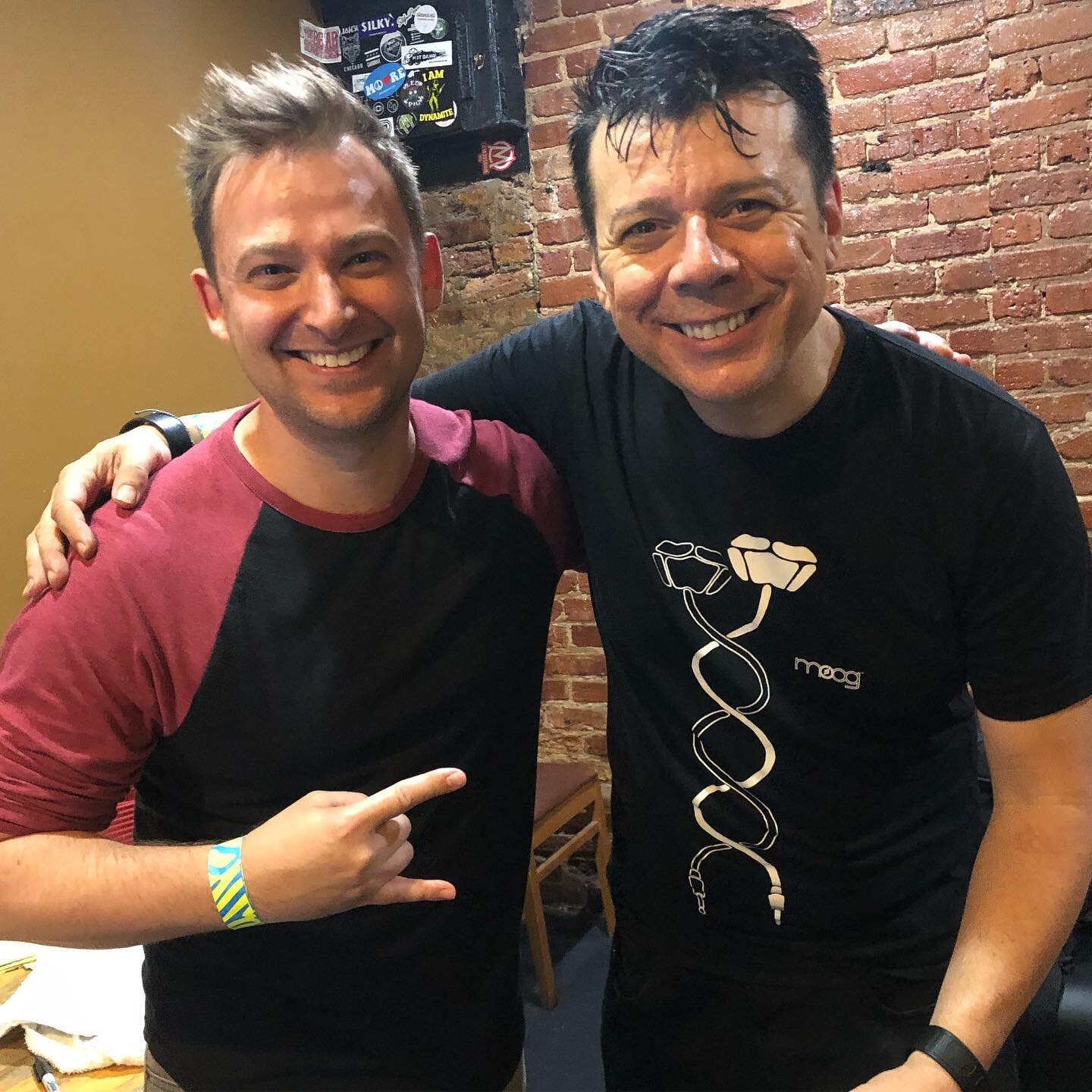 Getting to hang with Scott of @thecrystalmethod last night was an awesome experience. The Vegas album in 97 played a major part in inspiring me to pursue a career in DJing and music production. I don&rsquo;t know if I would be doing what I do today i