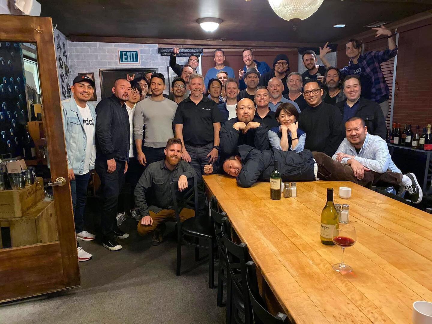 #ThrowbackThursday to this day in January 2020, just before the pandemic. After a successful NAMM show and post-show meetings&hellip; one of my favorite events of the the year&hellip; unwinding with the @pioneerdjusa crew for the annual post-NAMM din