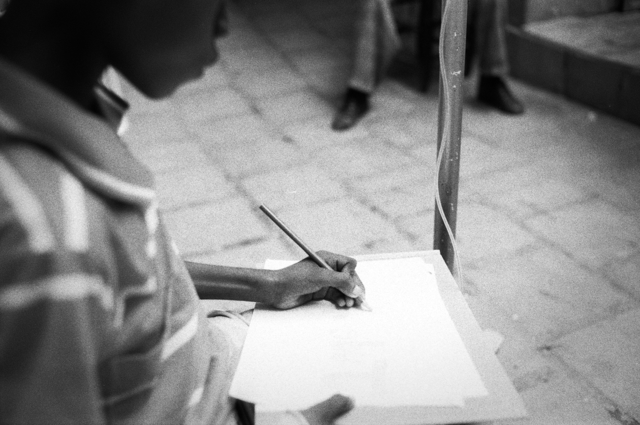   Home.  &nbsp; &nbsp;Zanmi Lasante. &nbsp;Cange, Haiti. &nbsp;2009  35 mm B&amp;W 