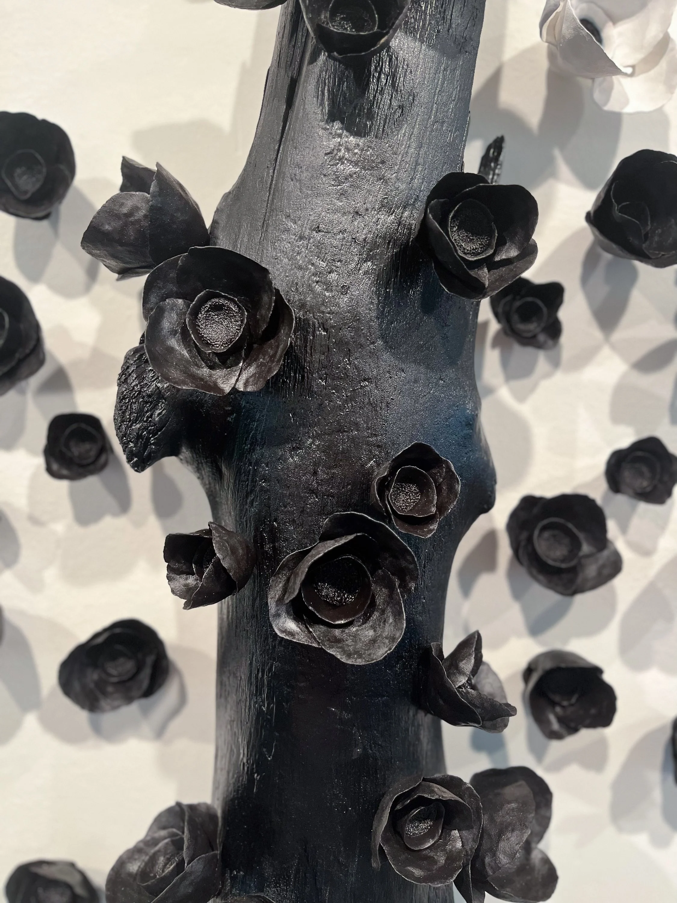 Bloom in Black (detail 1)