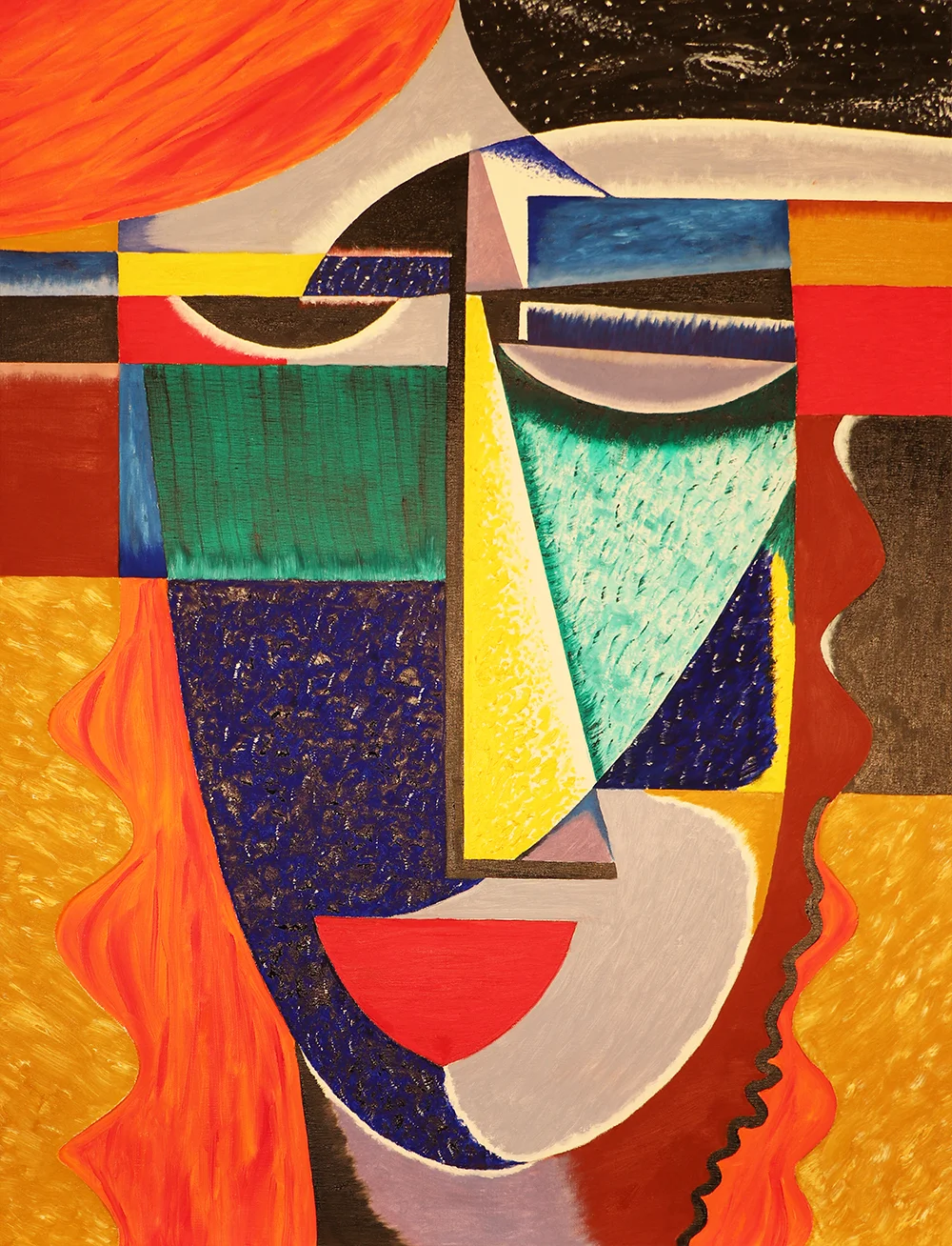 Portrait of Red Haired Woman