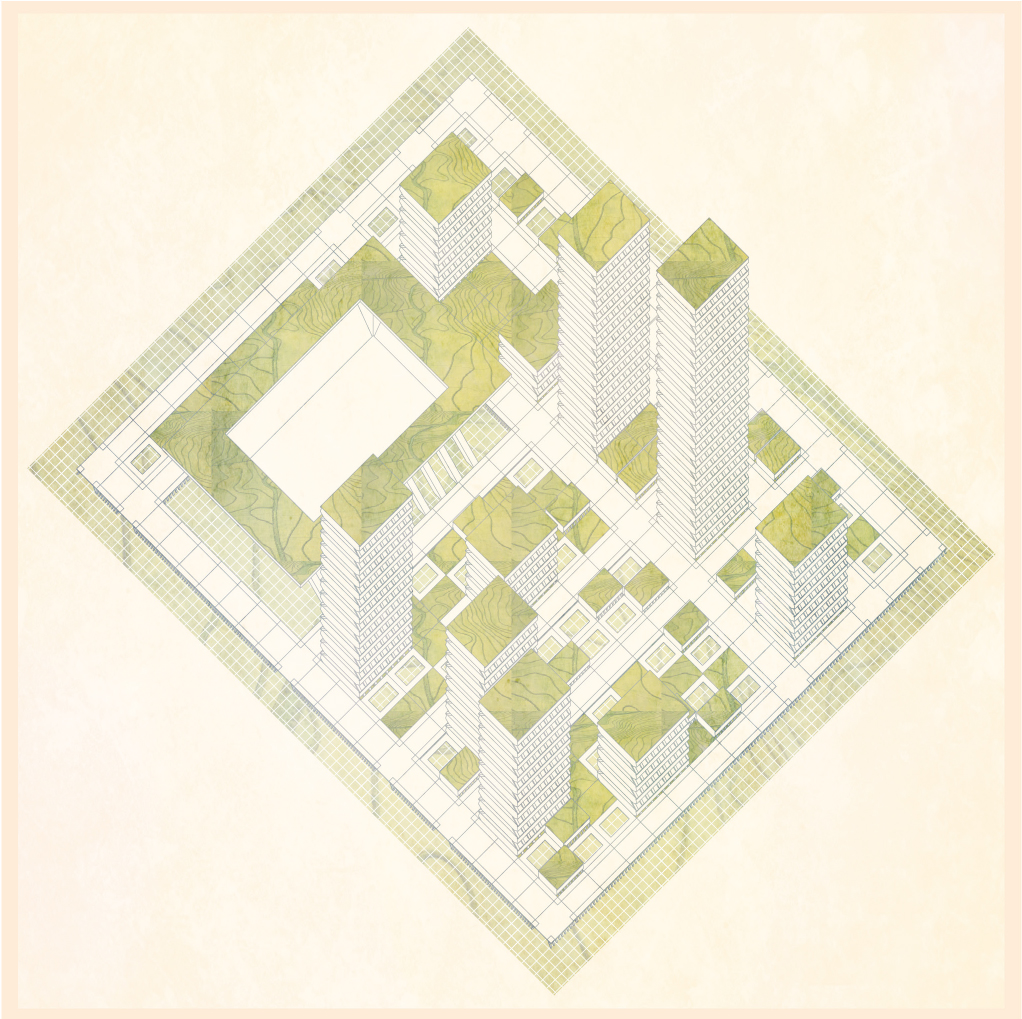 Swarm City Axonometric