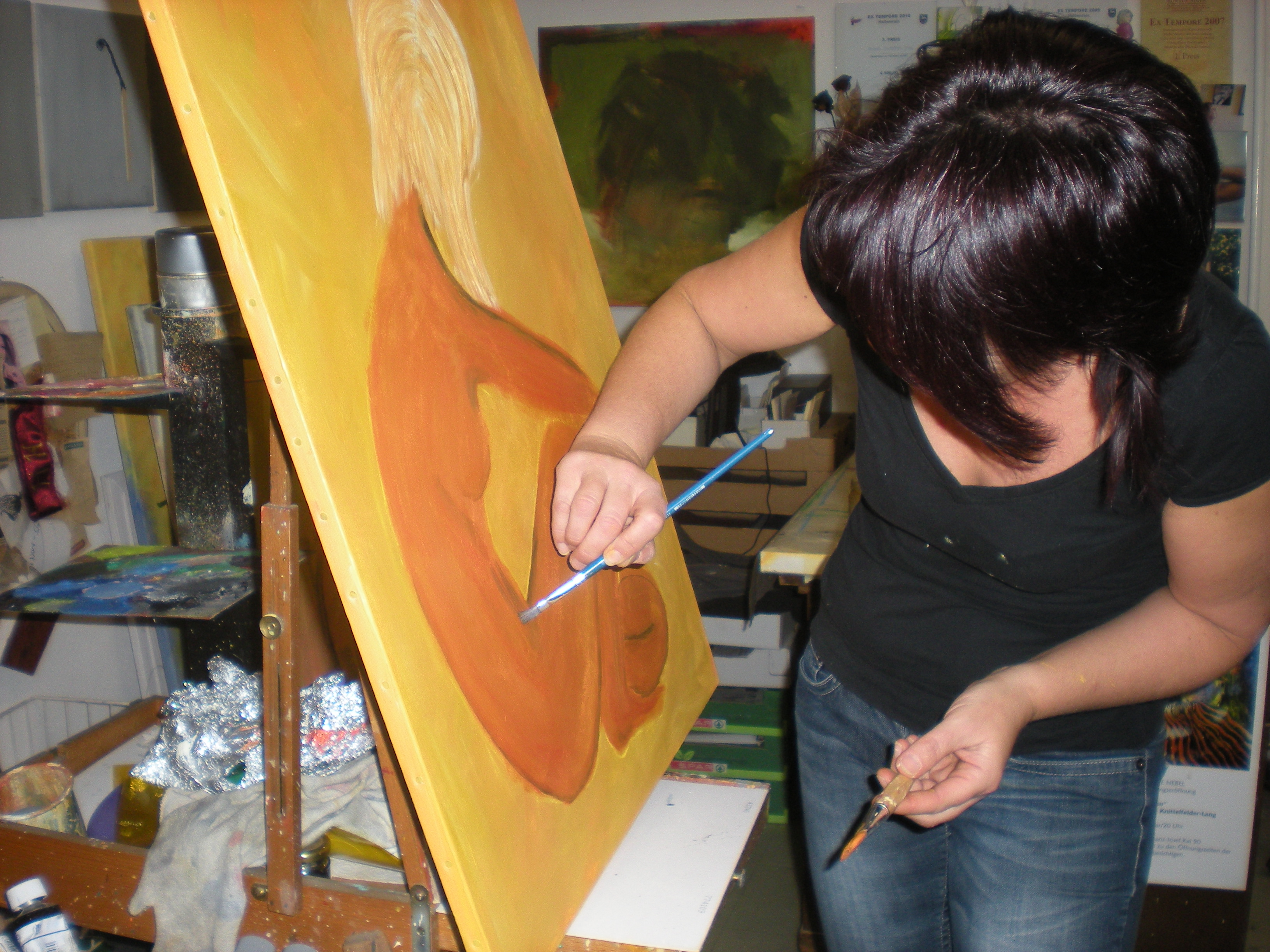 Acrylmalkurs - 08/15. März 2013