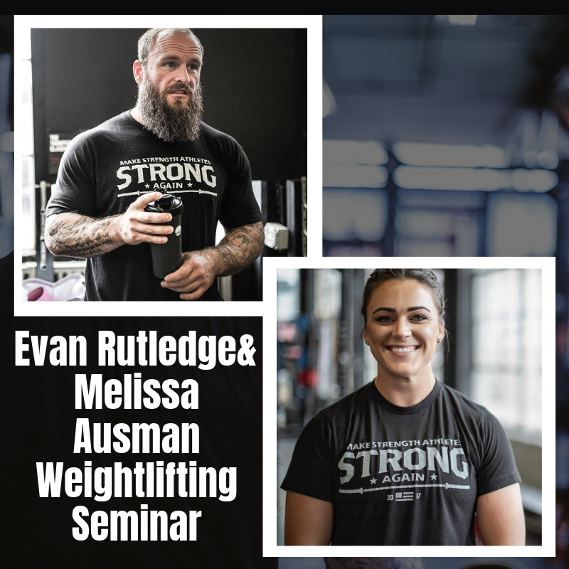 Evan Rutledge & Melissa Ausman Seminar — The Dirty Gym | Dayton, OH