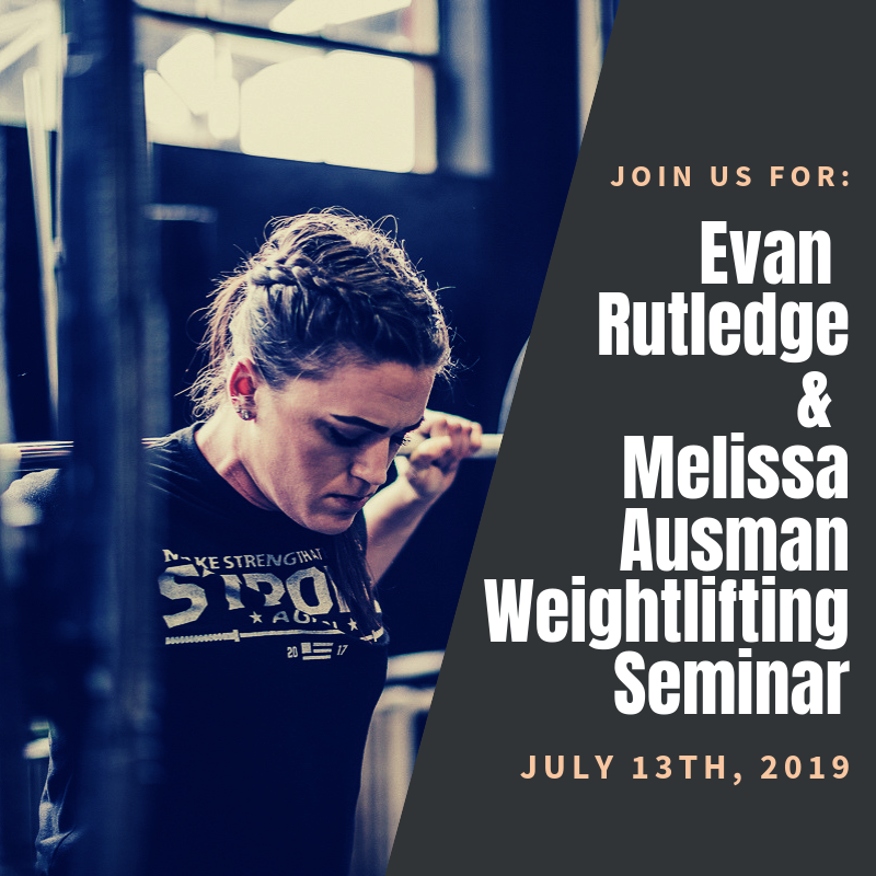 Evan Rutledge &amp; Melissa Ausman Seminar