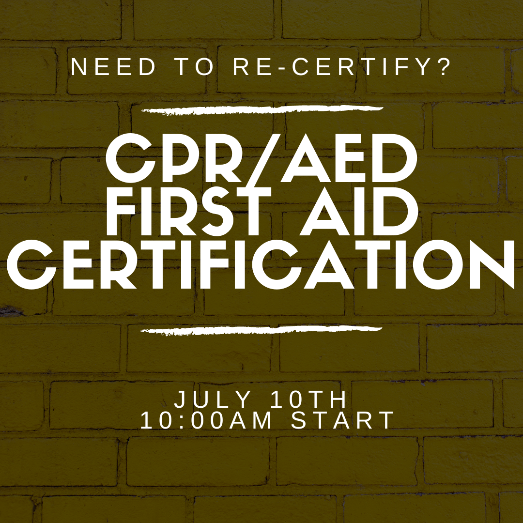 CPR/AED/1st-Aid Cert Course