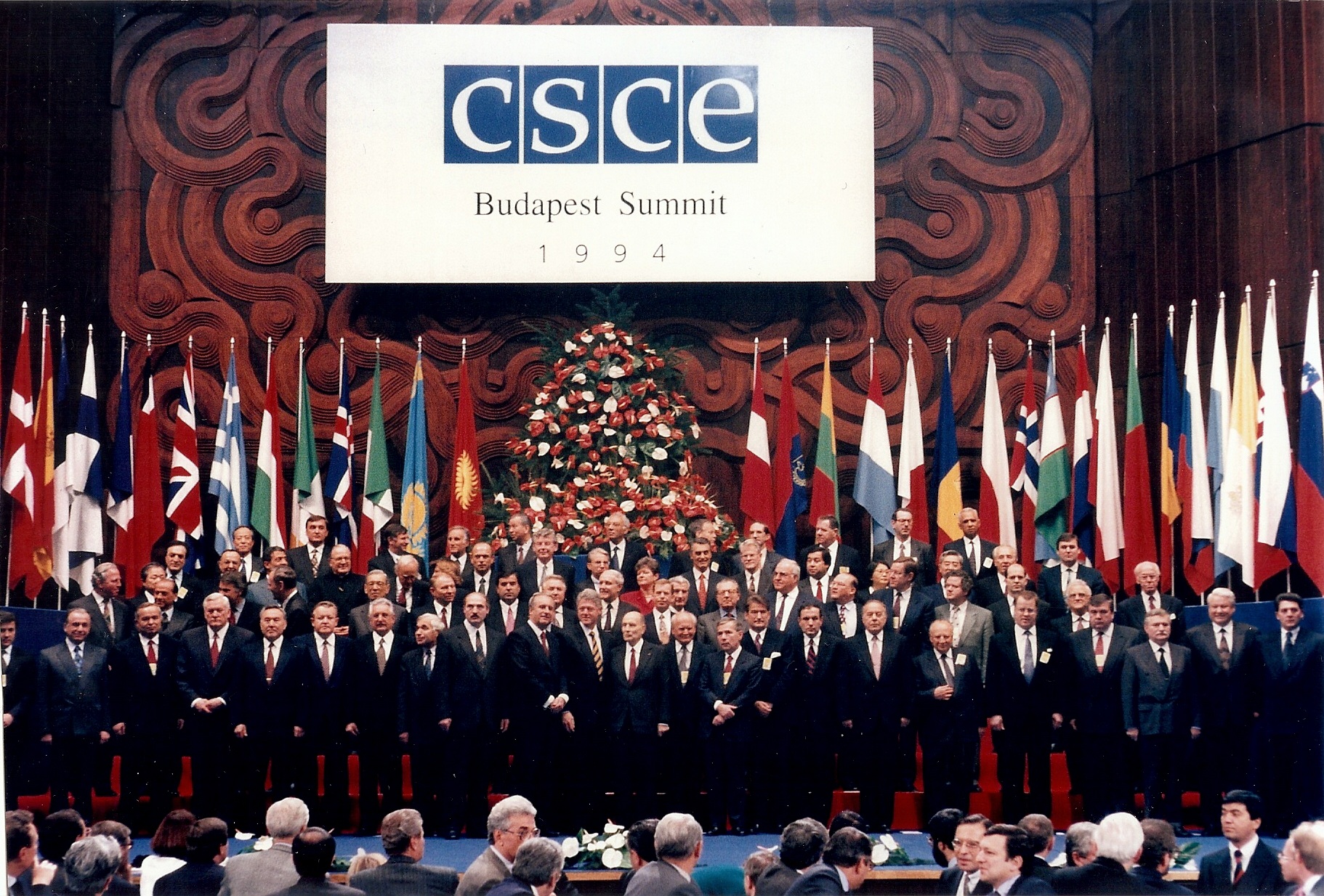 Na sjednici KESS-a u Budimpešti, 1994.