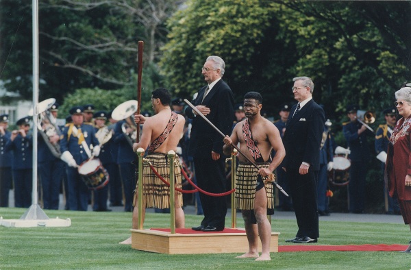  Sa Jimom Bolgerom, novozelandskim premijerom  