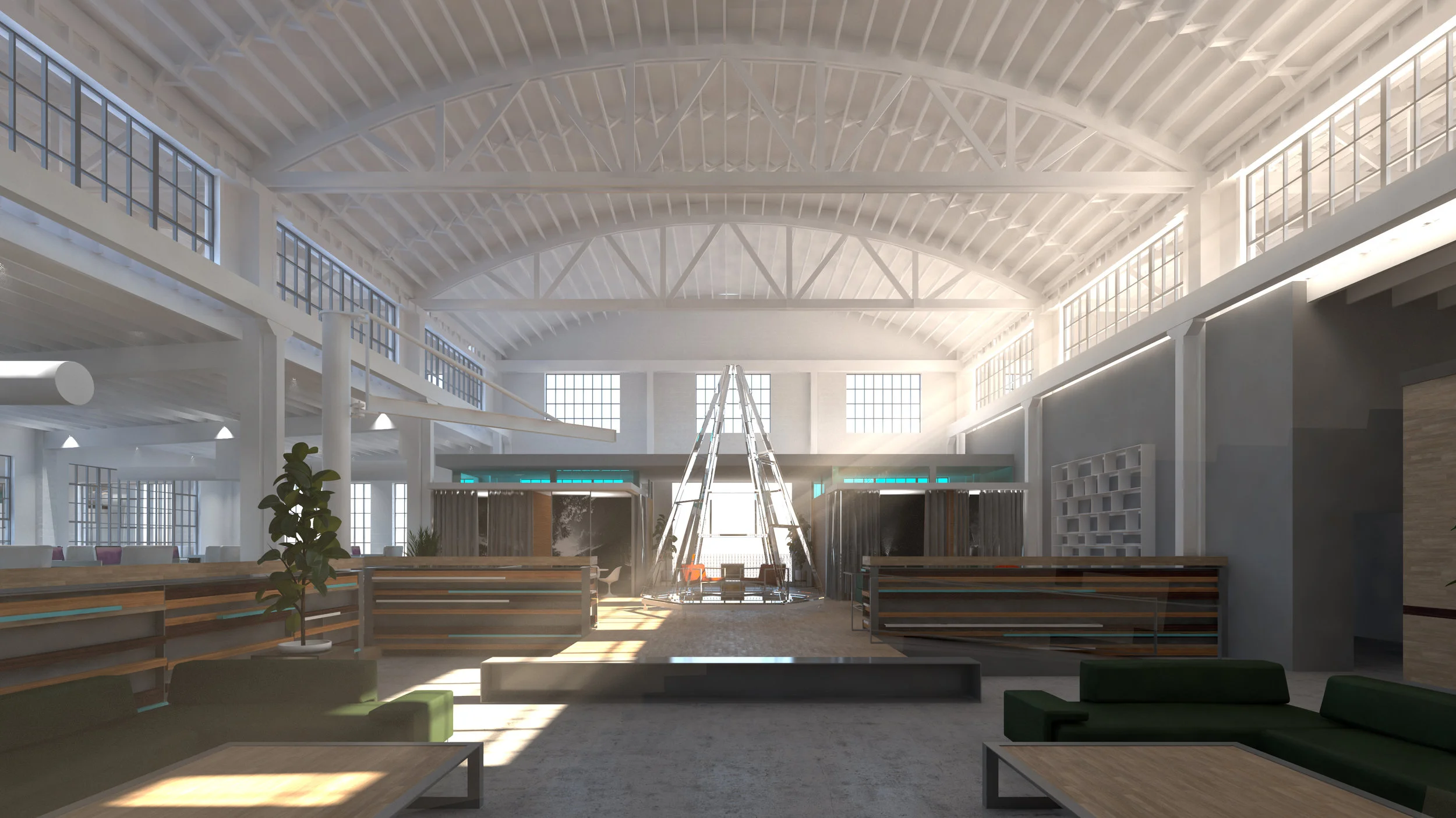 Instrument office interior, Portland, Oregon, William Kaven Architecture