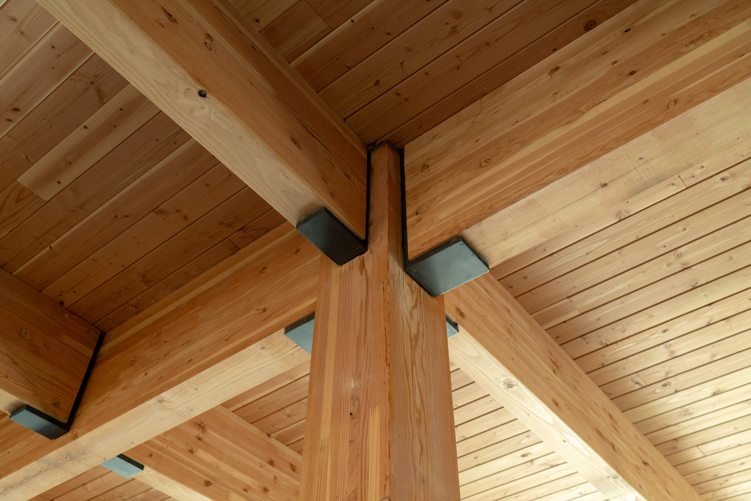 Silica Heavy Timber Ceiling