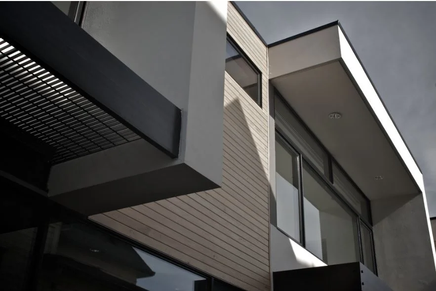 Exterior detail, North House multifamily project, Portland, Oregon, designed by William Kaven Architecture