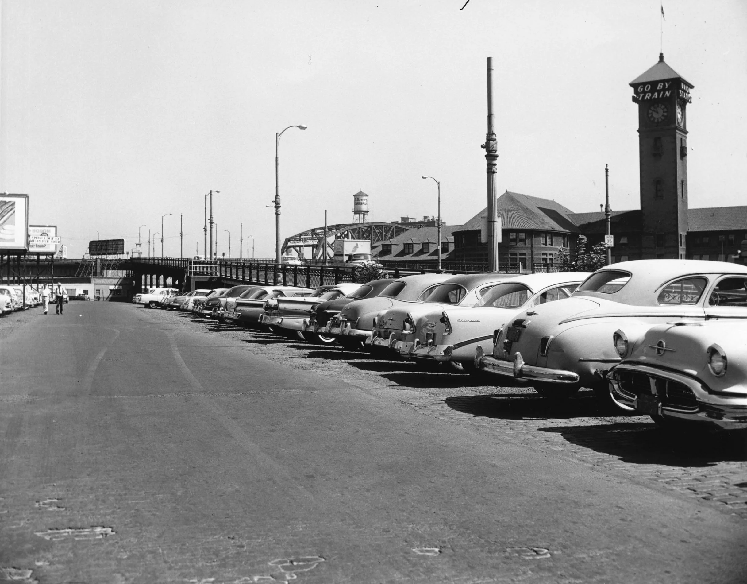 Historical photo of Portland's Union Station — William Kaven Architecture