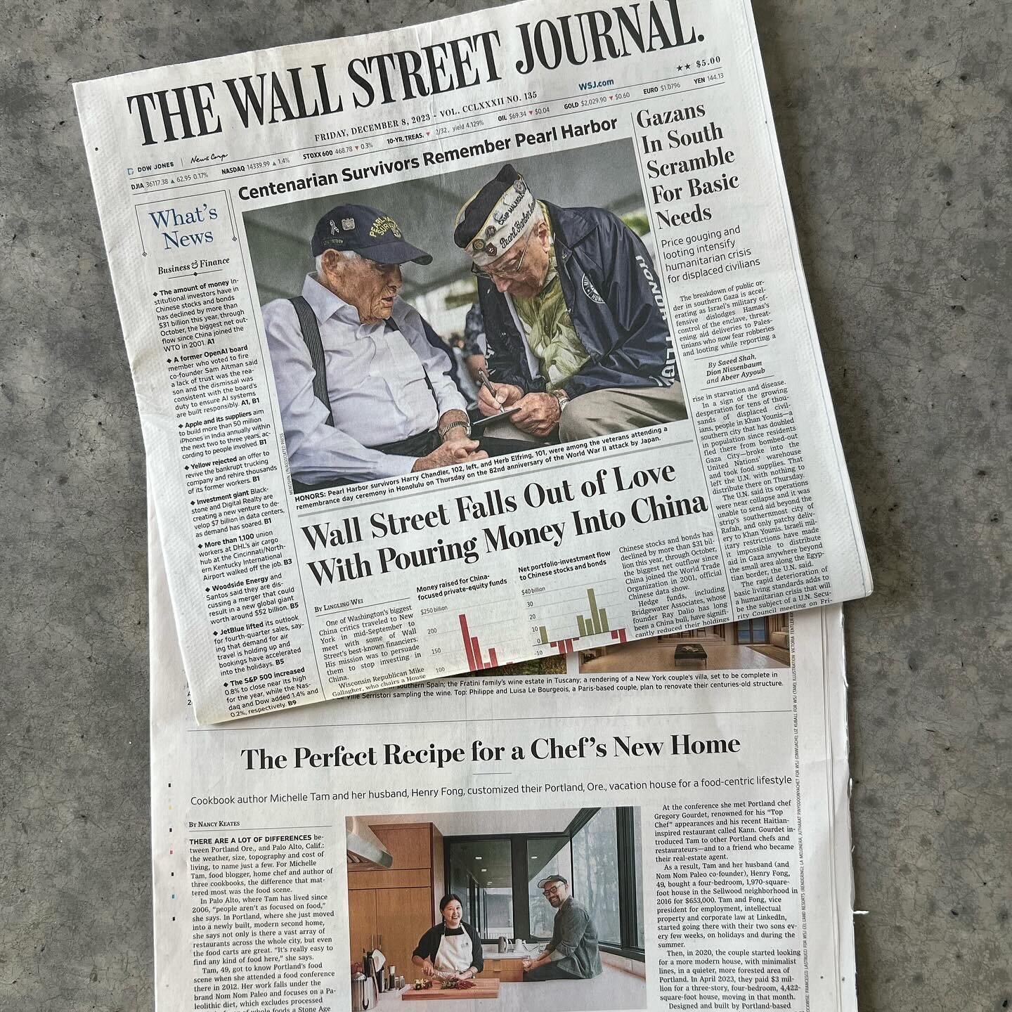 Royal II feature is out today in the print issue of The Wall Street Journal.

&ldquo;The steel-and-concrete house drops off the street and terraces down a steep slope with all three levels open to the tall Douglas firs and alders through floor-to-cei