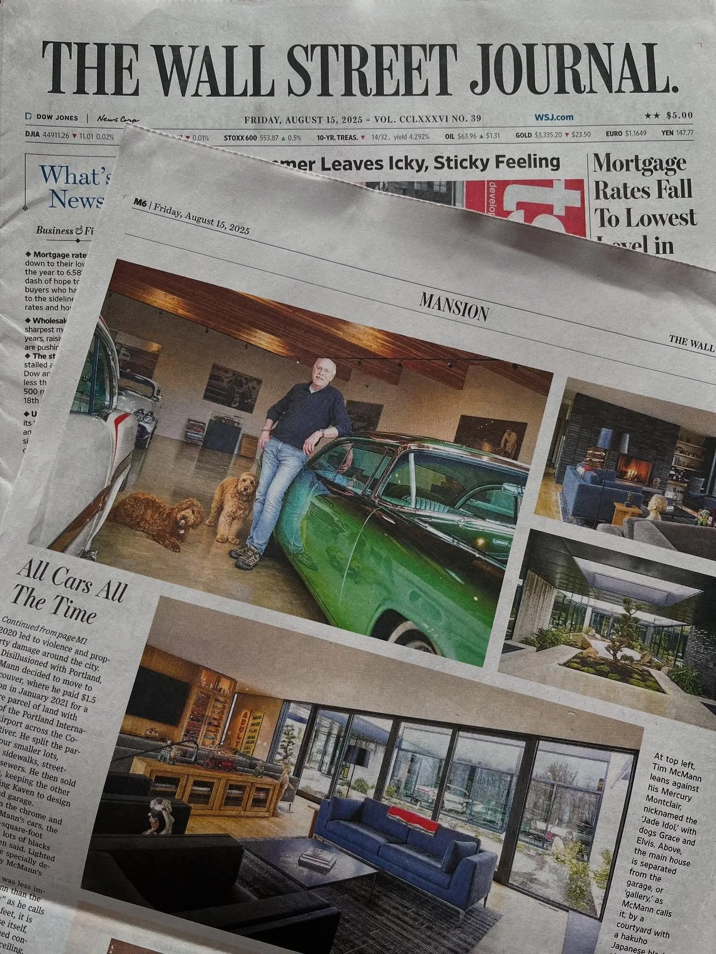 EL CAPITOLA in print today! 📰🗞️

#linkinbio to read article.

@wsj @wsjrealestate #thewallstreetjournal