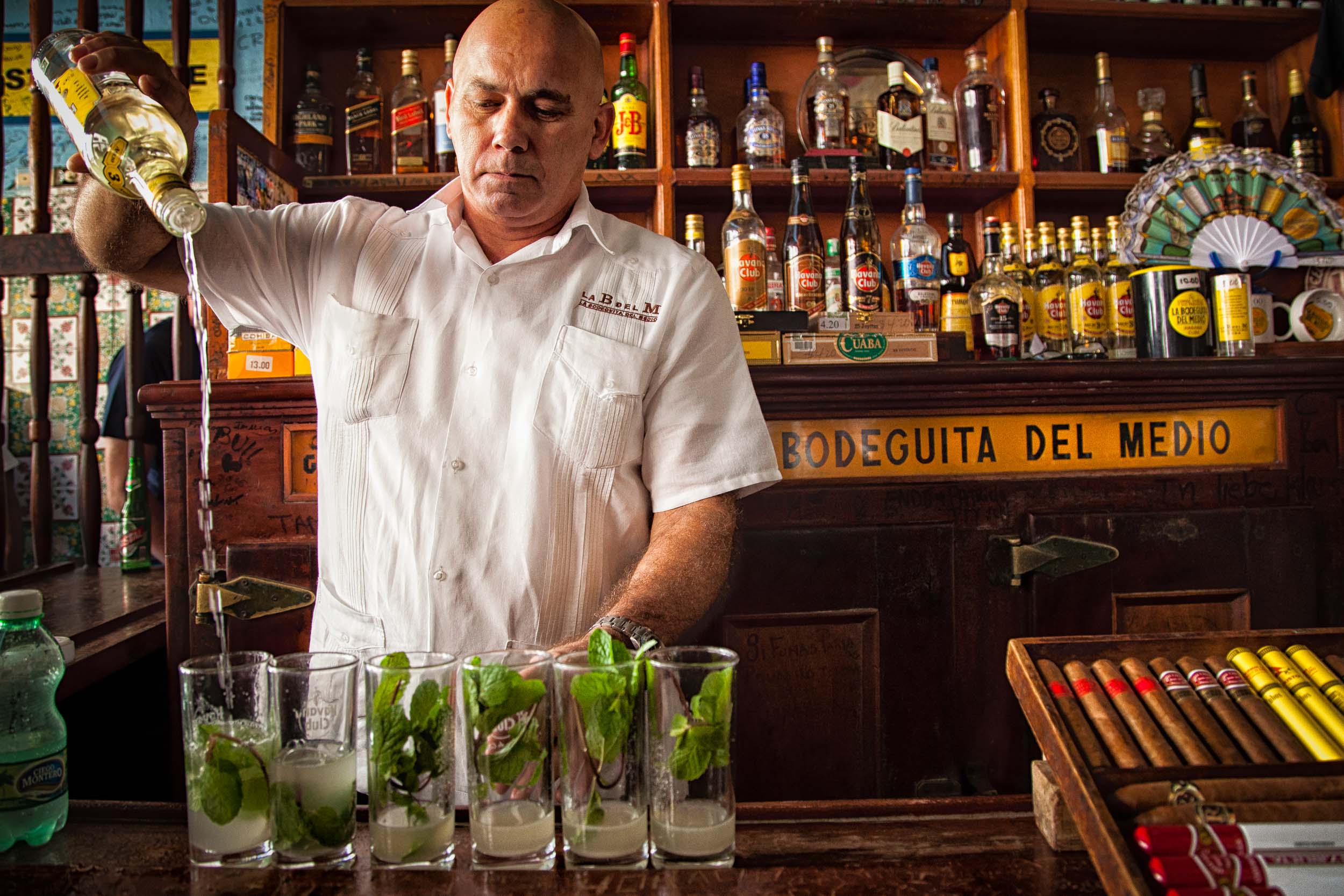 the bartender