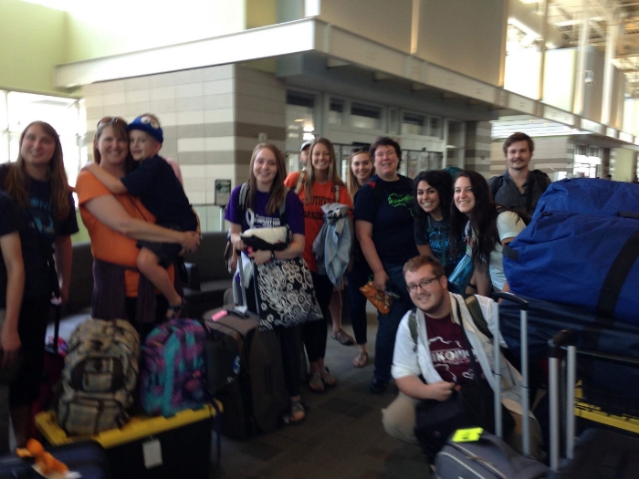 Team 1 is headed to New York where they will spend the night and fly to Johannesburg in the morning!
