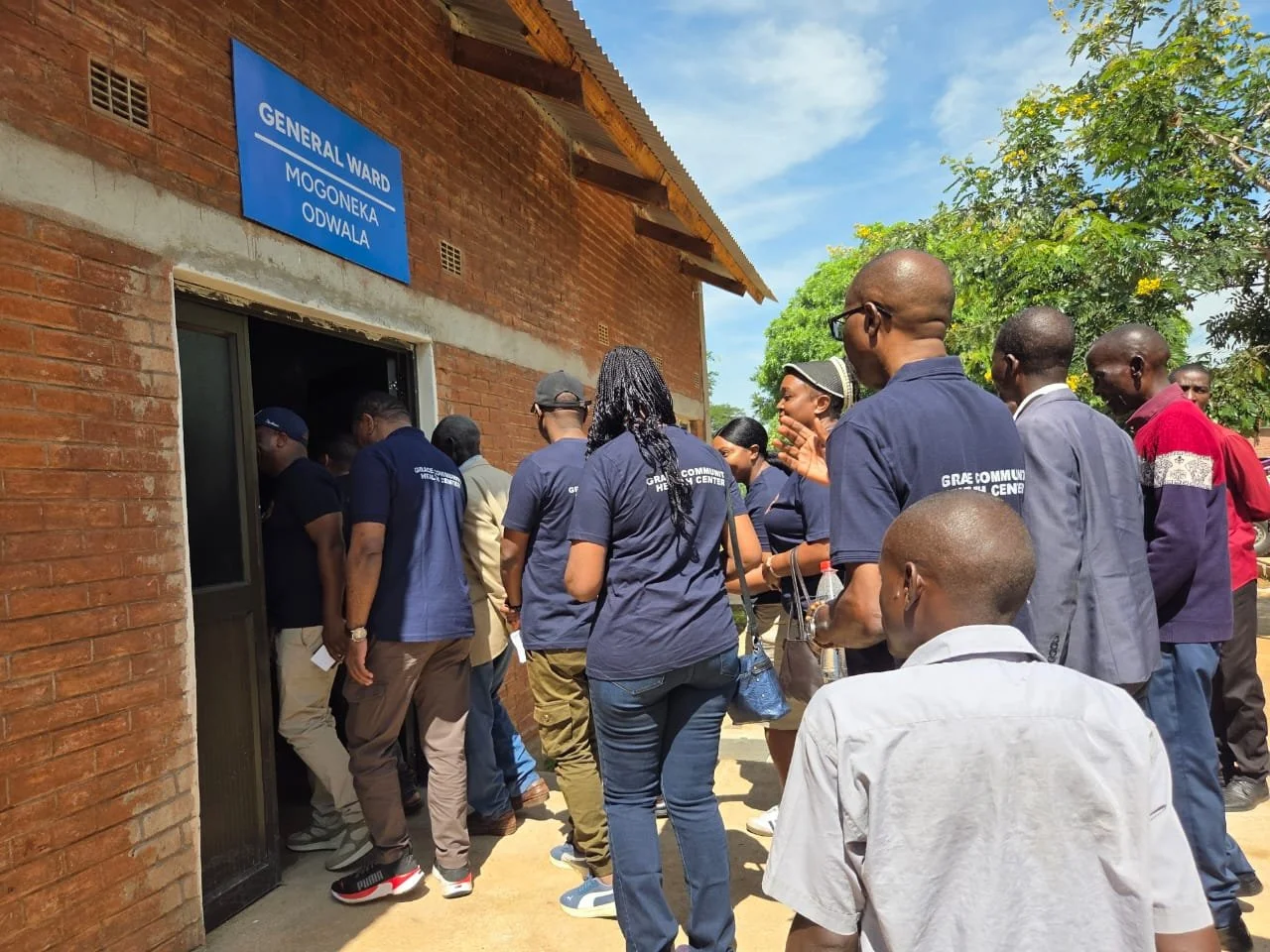 Wrapping up the Ward and Radiology Departments at GRACE COMMUNITY HEALTH CENTER! 