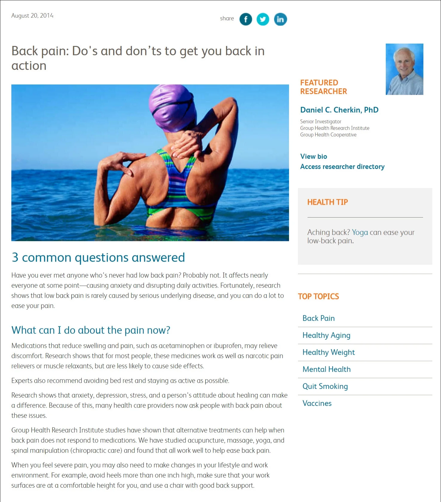 Article Page After