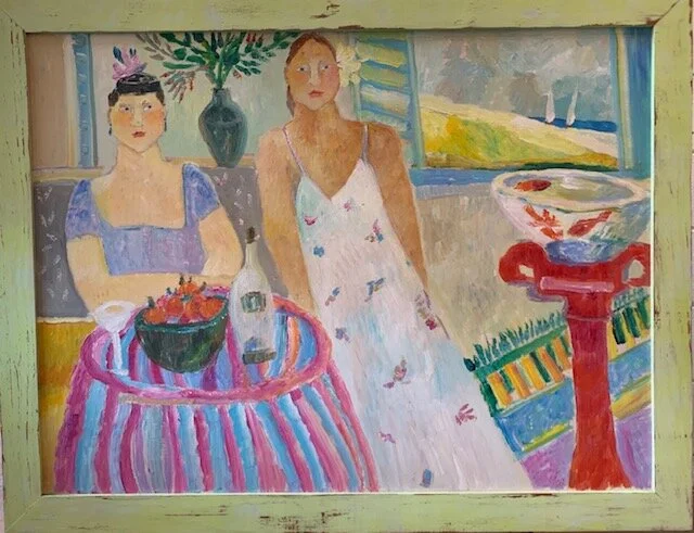 2 Women & Fish Bowl
