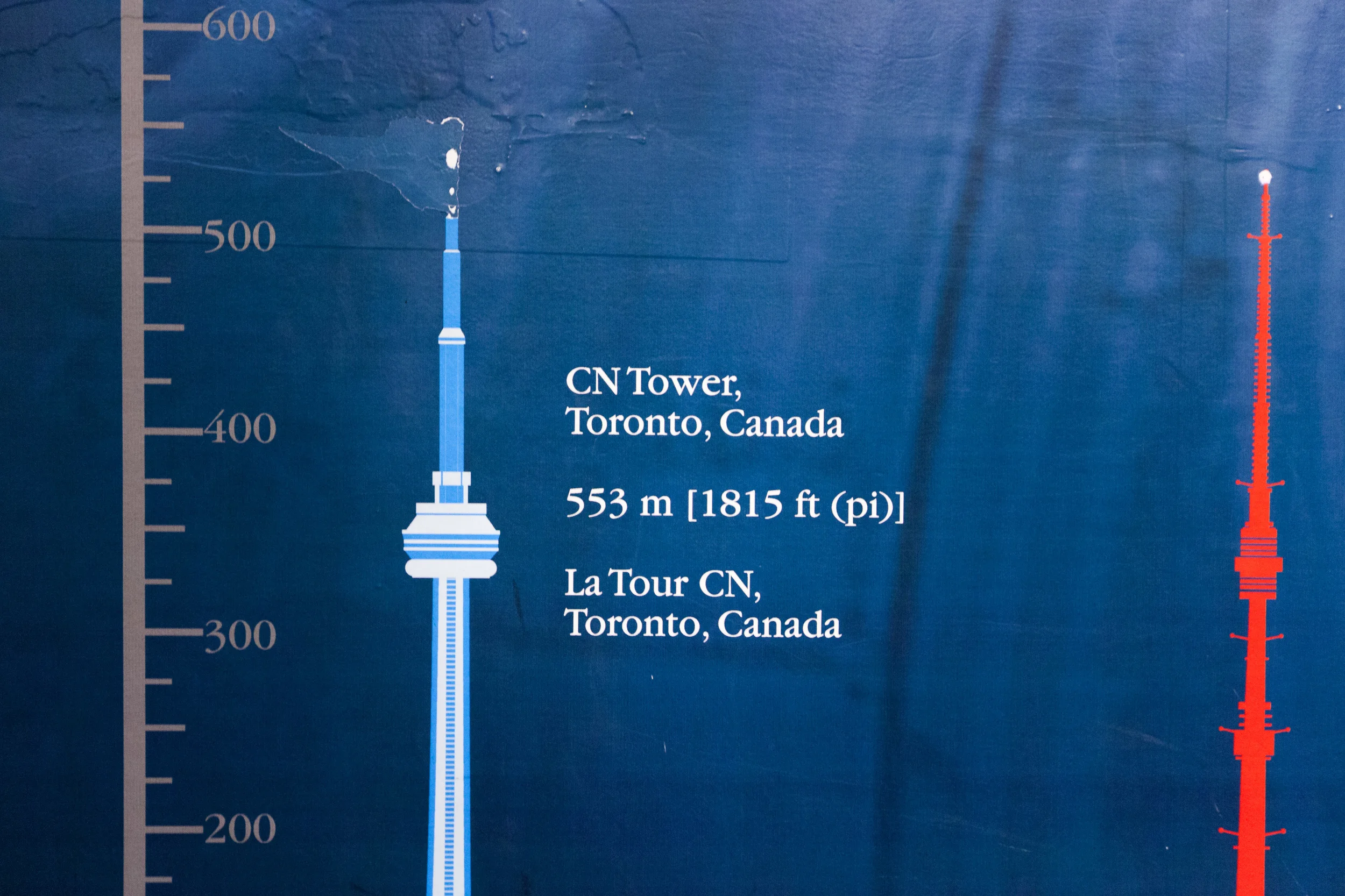 The CN Tower is tall