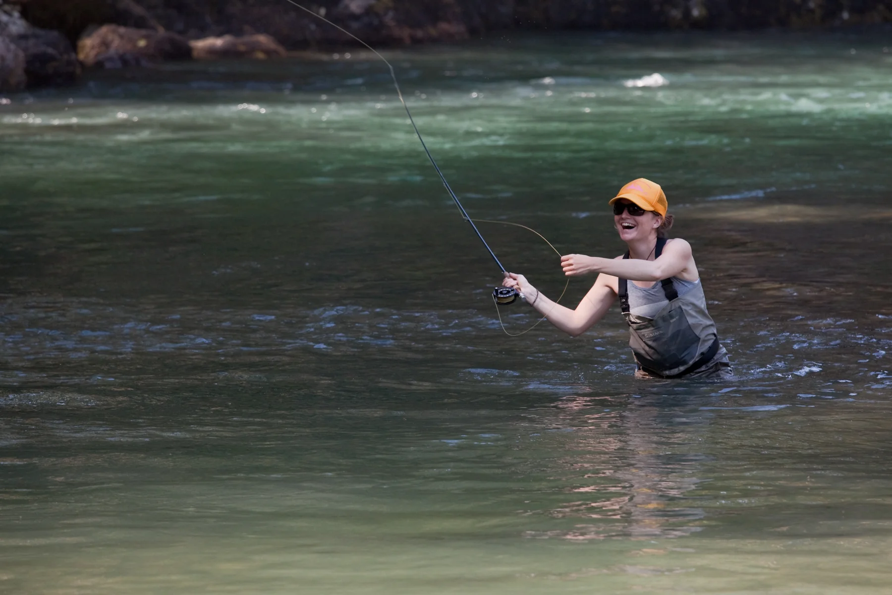 Fly Fishing with Kate and Casey