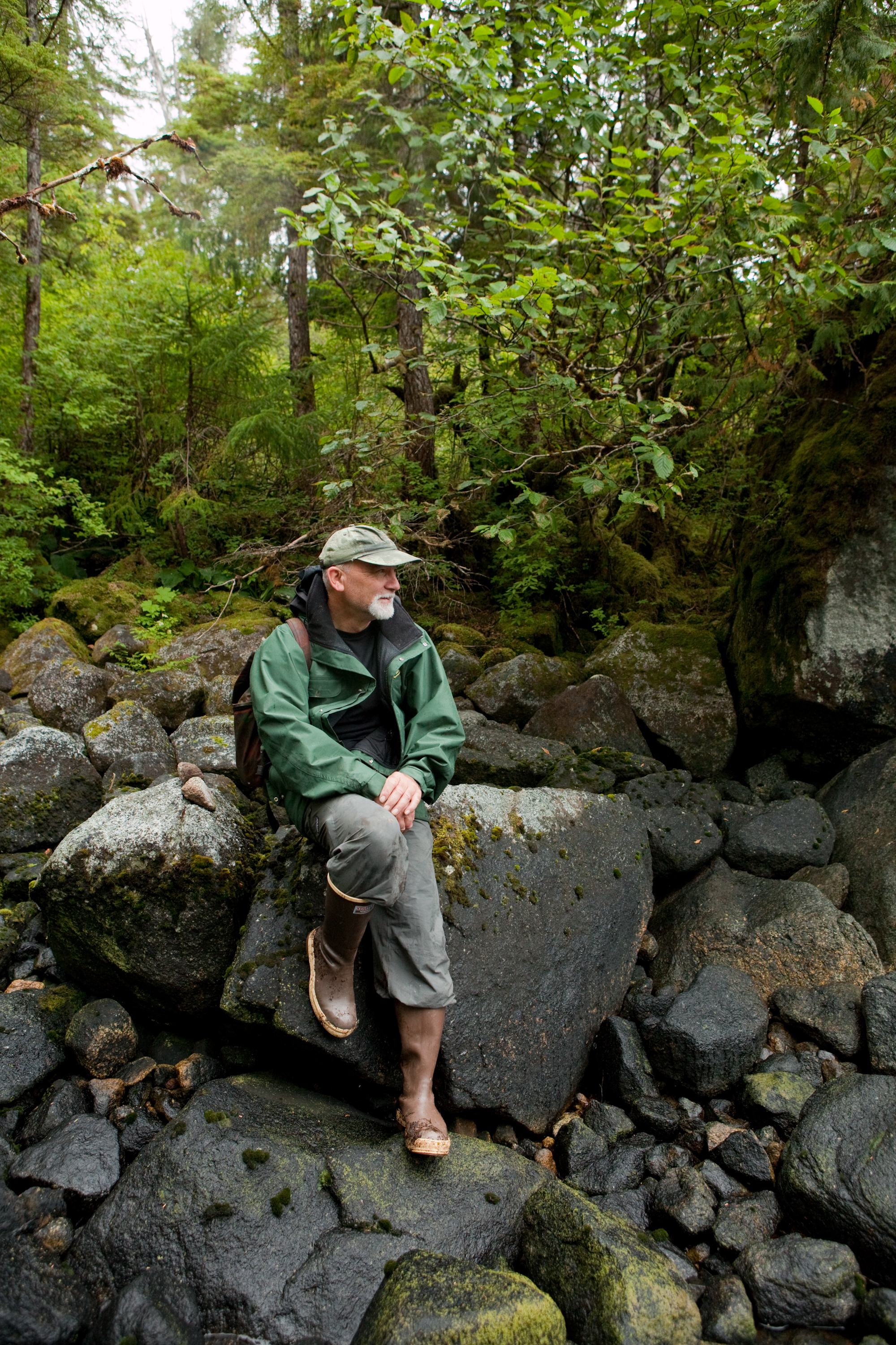  Frank Barnes of the Sitka Ranger District and the USDA Forest Service. &nbsp;South Baranof Island Wilderness Area. &nbsp; 