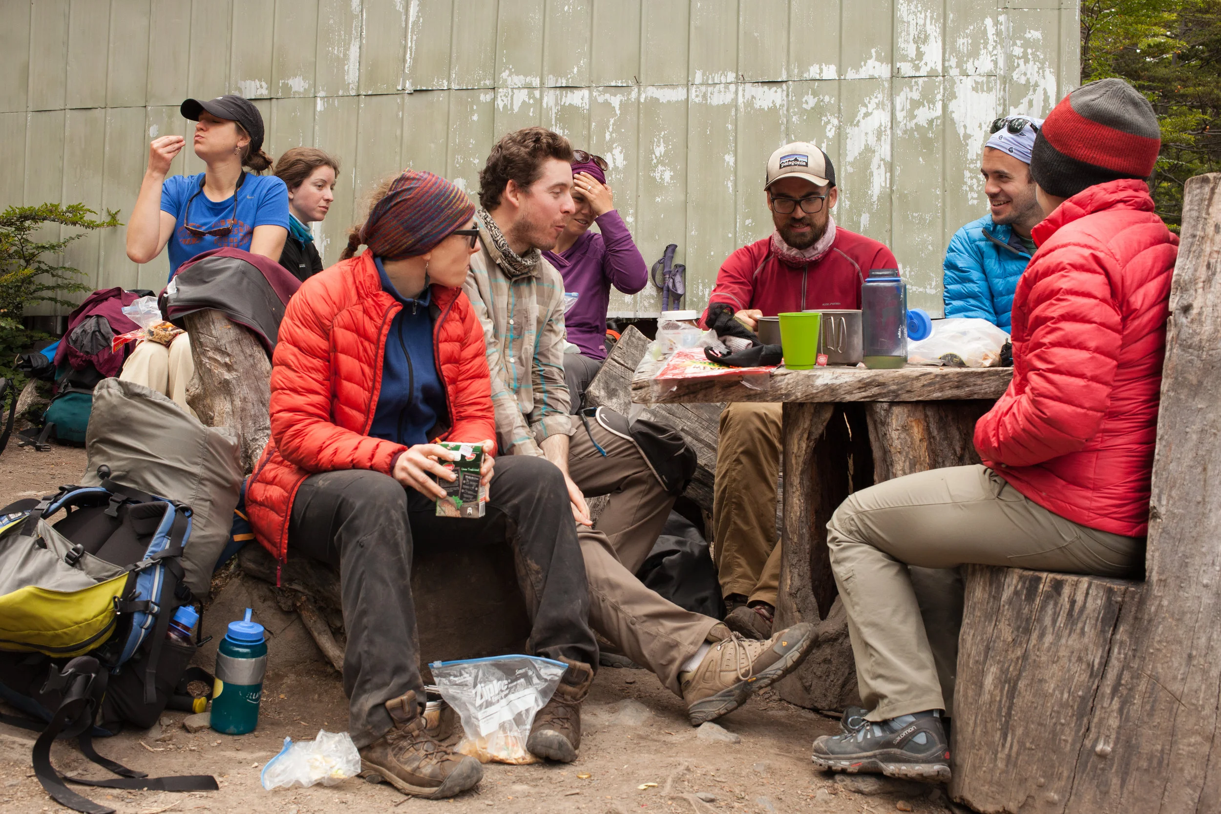 Lunch break at Los Guardas. The rangers at Los Guardas felt bad for how sick I was. They had a lemon in their small hut which they gave to me to add to my water and tea. It was a kind gesture that was graciously accepted. 