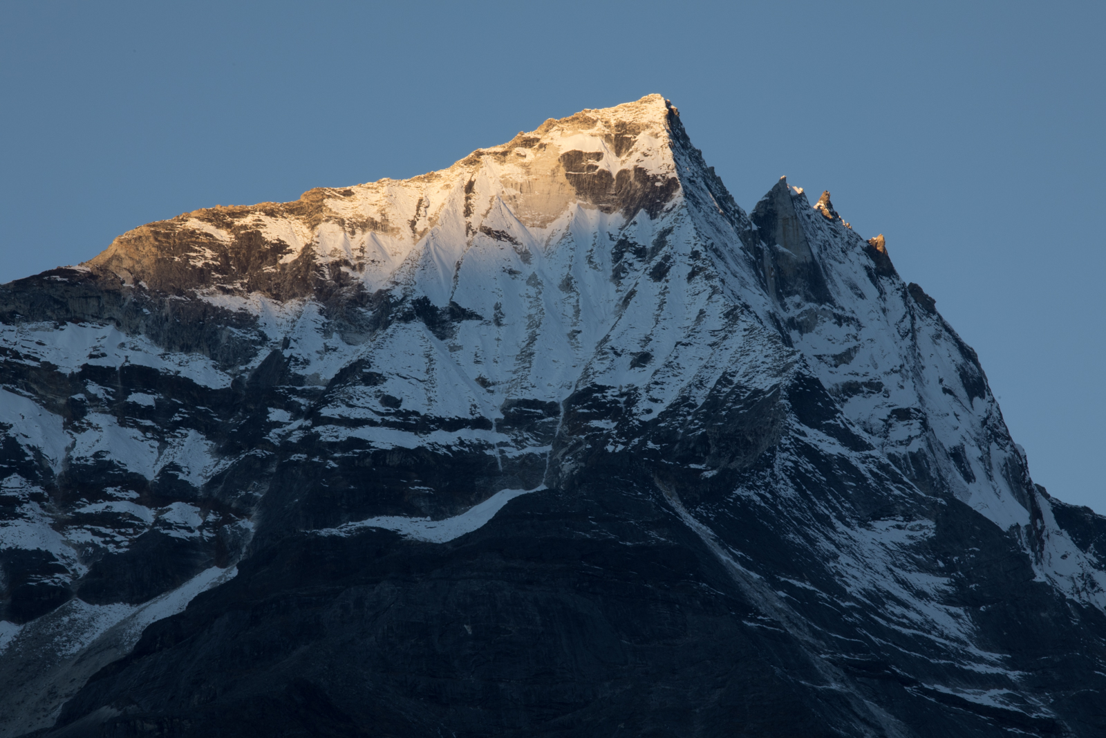 Kongde Lho 6,187 m / 20,299 ft. (Elevation credit: PeakFinder) 