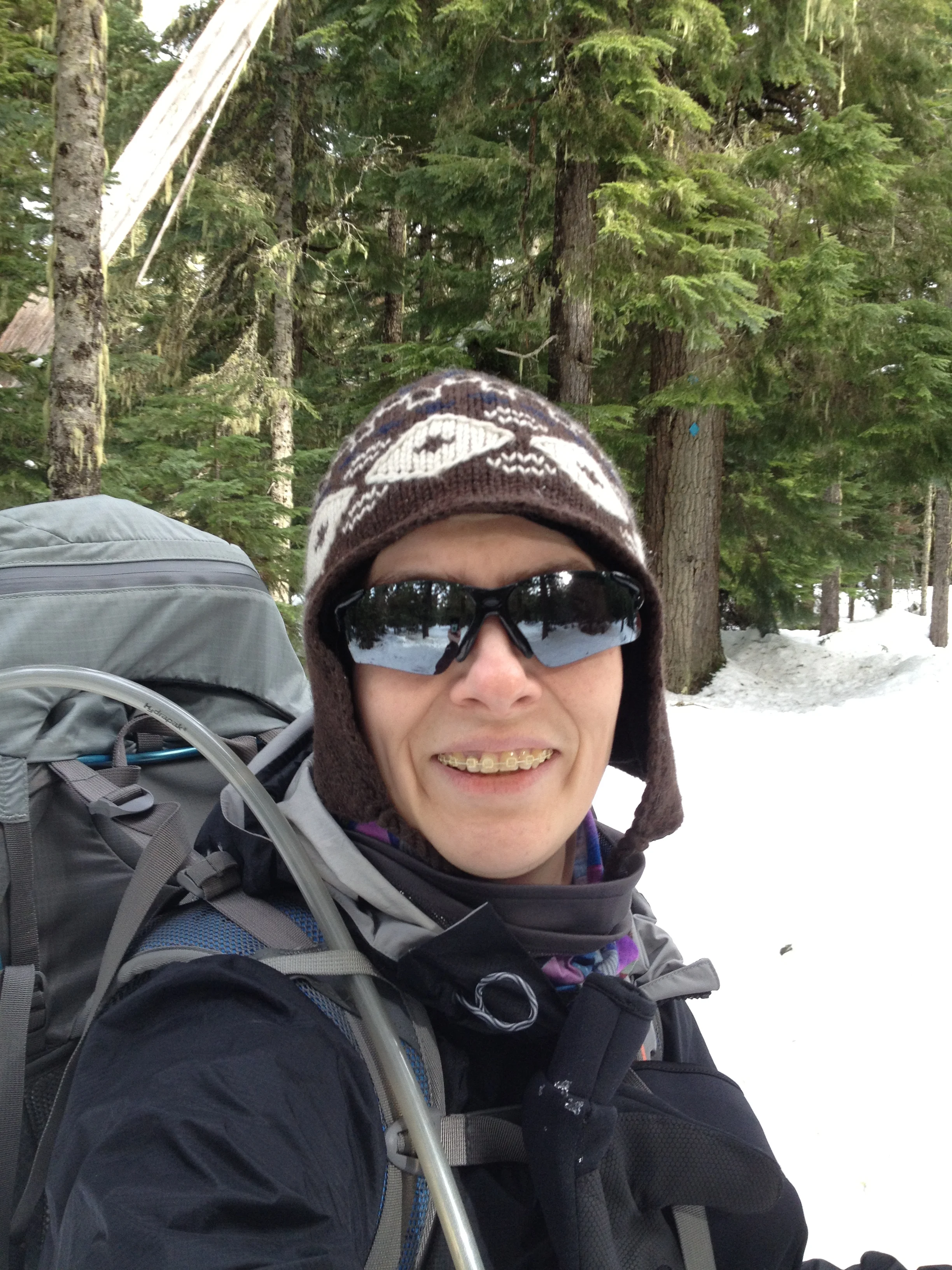 In February, I had a particularly stressful week at work and needed to get out of town. Where did I go? Mt. Hood, of course! I did a solo backpacking trip in the snow to Upper Twin Lake. It was a quick trip and probably one of my most memorable ones this year. You'll read the story later. Promise!