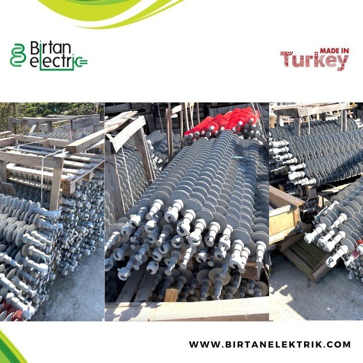 Y&uuml;ksek gerilim silikon izolat&ouml;r stoğumuzla sekt&ouml;r&uuml;n kalbindeyiz. / We are in the heart of the industry with our high voltage silicon insulator stocks. #highvoltage #y&uuml;ksekgerilim #elektrik #electric