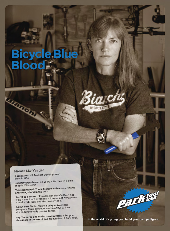 Bicycle Blue Blood Ad - Design & Photography