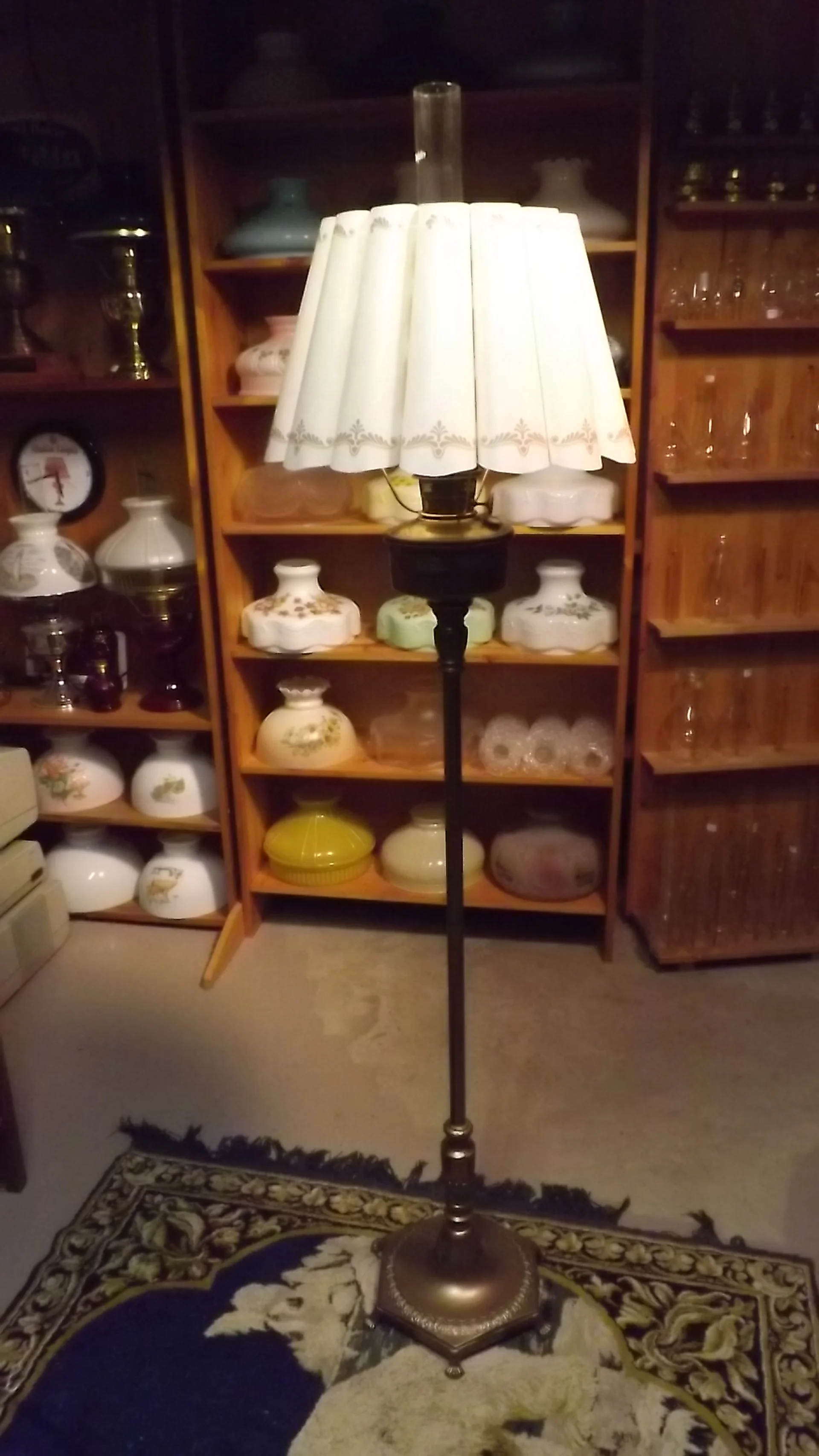 Antique Floor Lamps Antique Kerosene Lighting