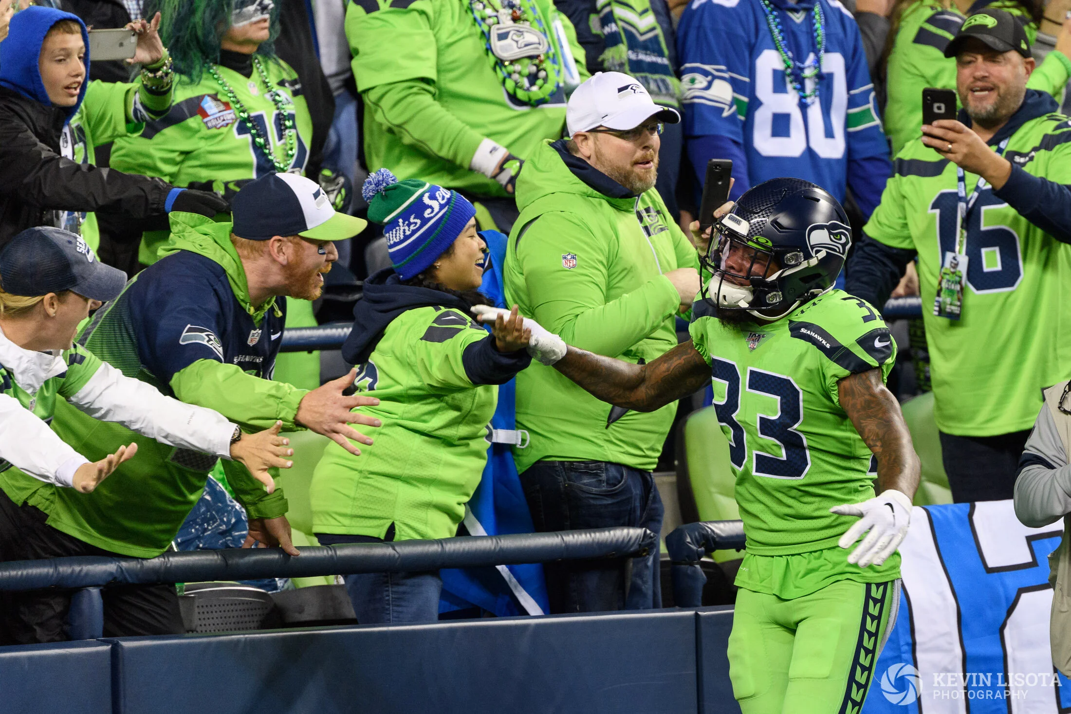 Tedric Thompson - Seattle Seahawks vs Los Angeles Rams - Oct 4,