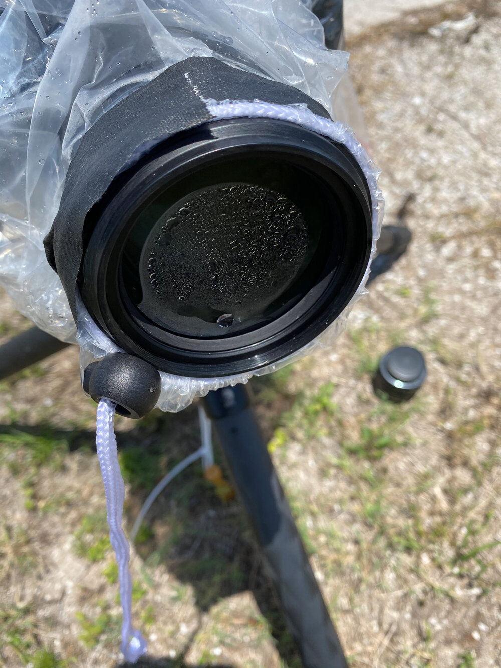 Repeated heavy rains and high humidity left significant condensation inside of some lenses.