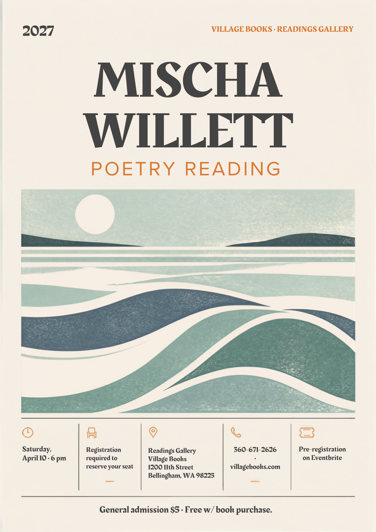 Poetry Reading in Bellingham