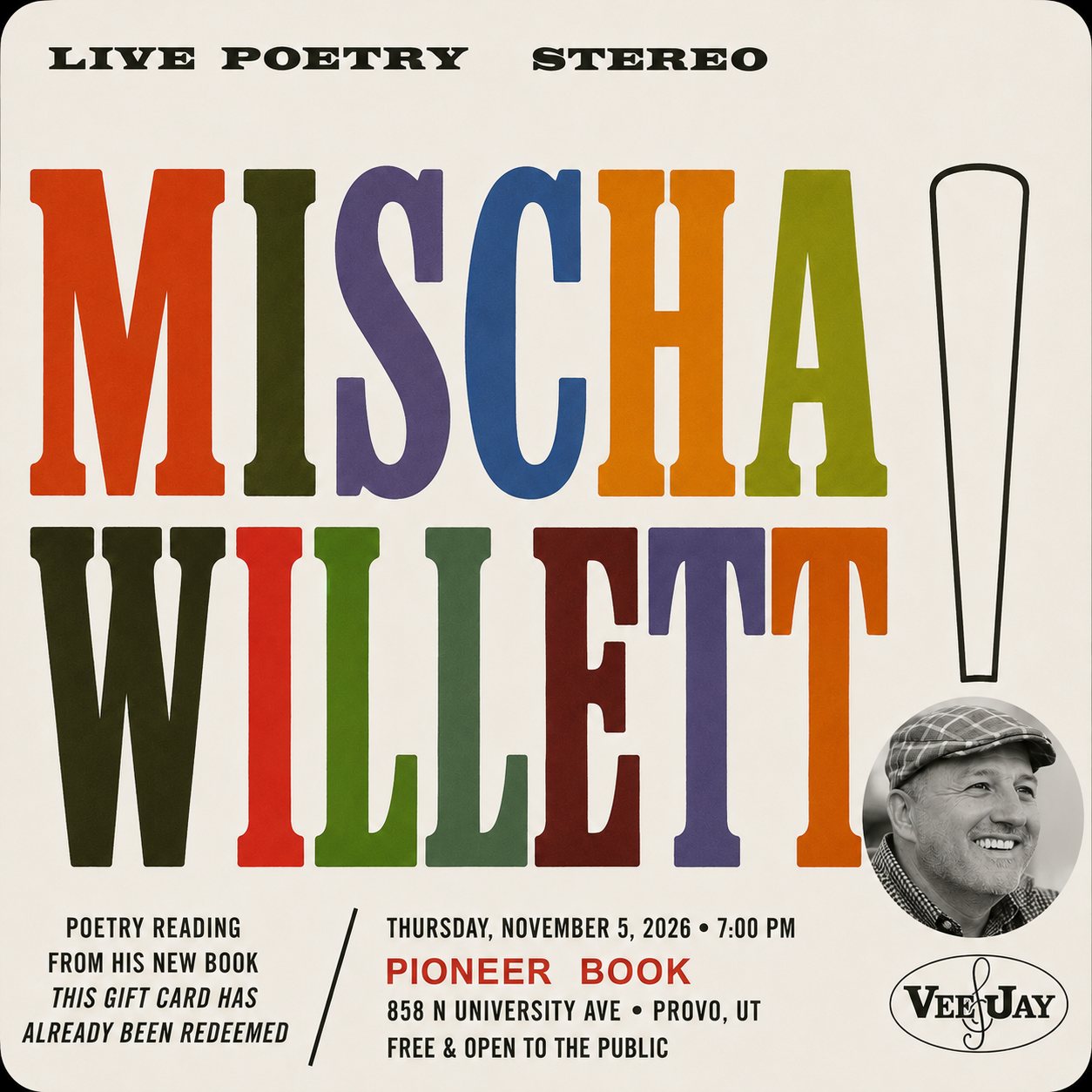 Poetry Reading in Provo