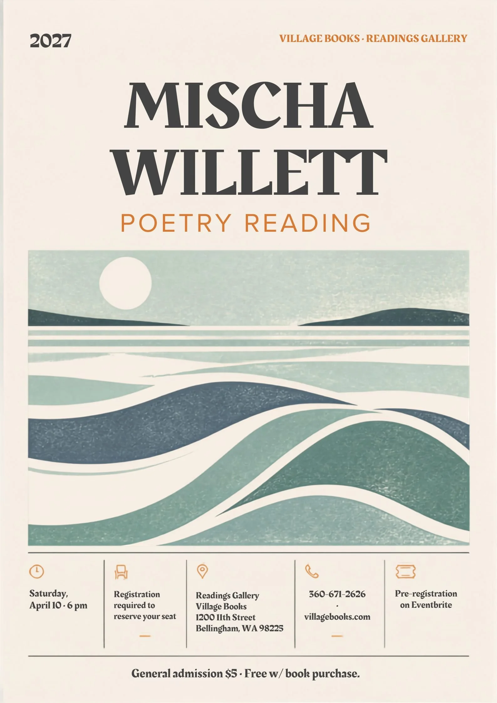 Poetry Reading in Bellingham