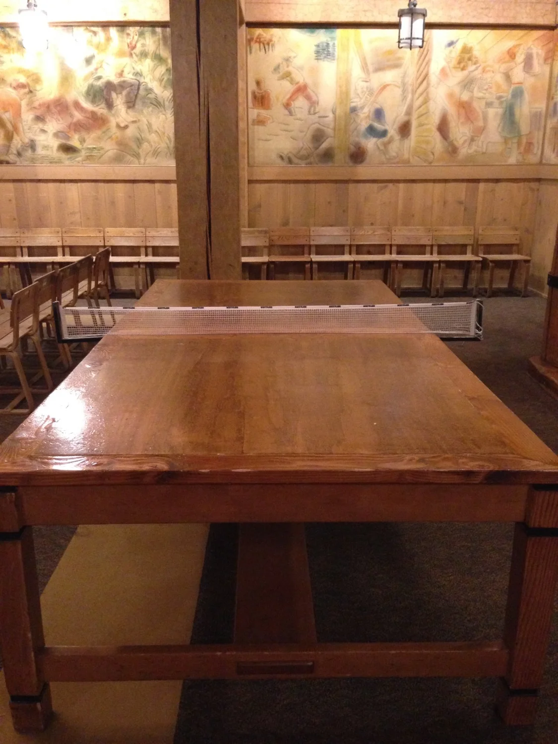 Oregon's most beautiful ping pong table. 