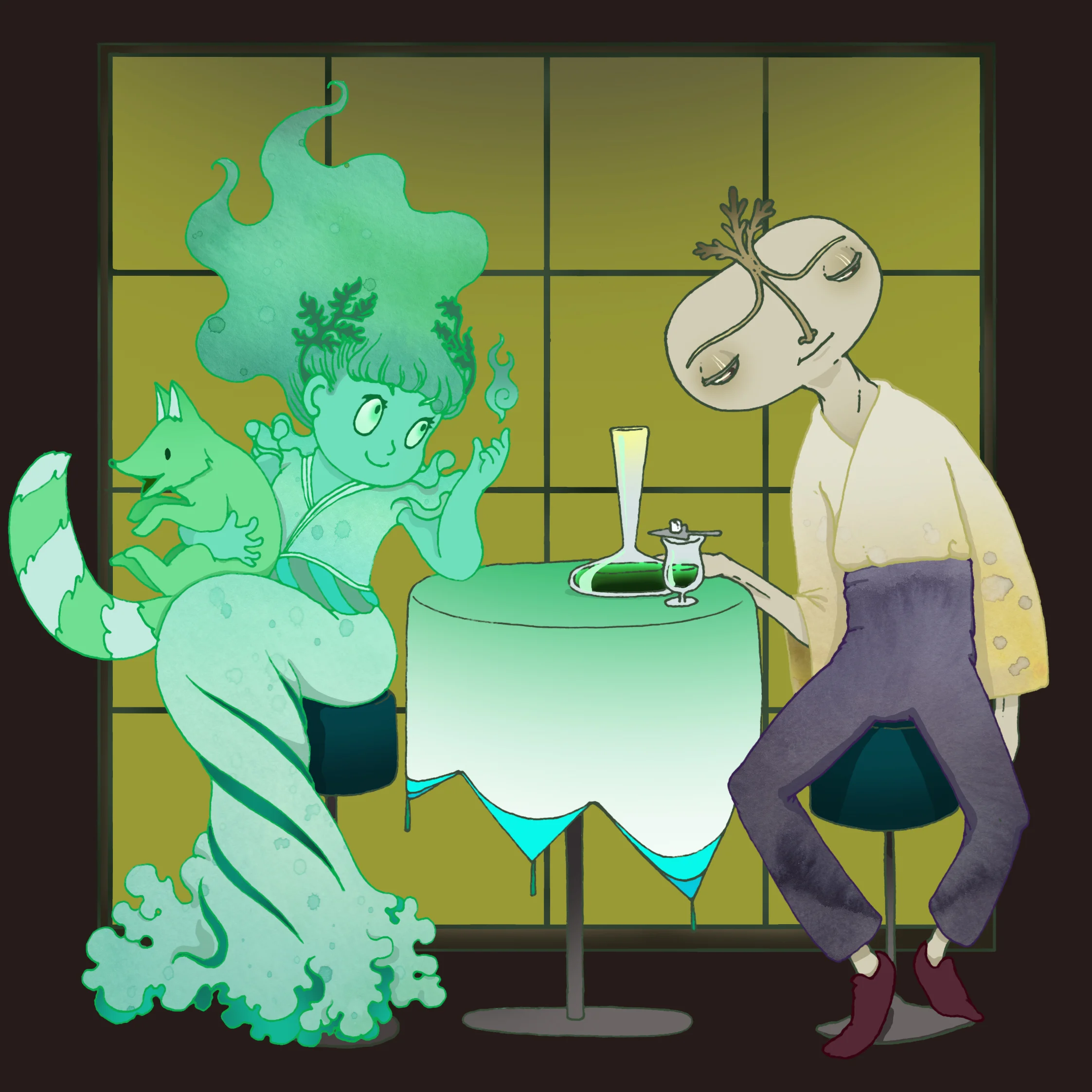 Green Fairy & Wormwood Sleepyhead