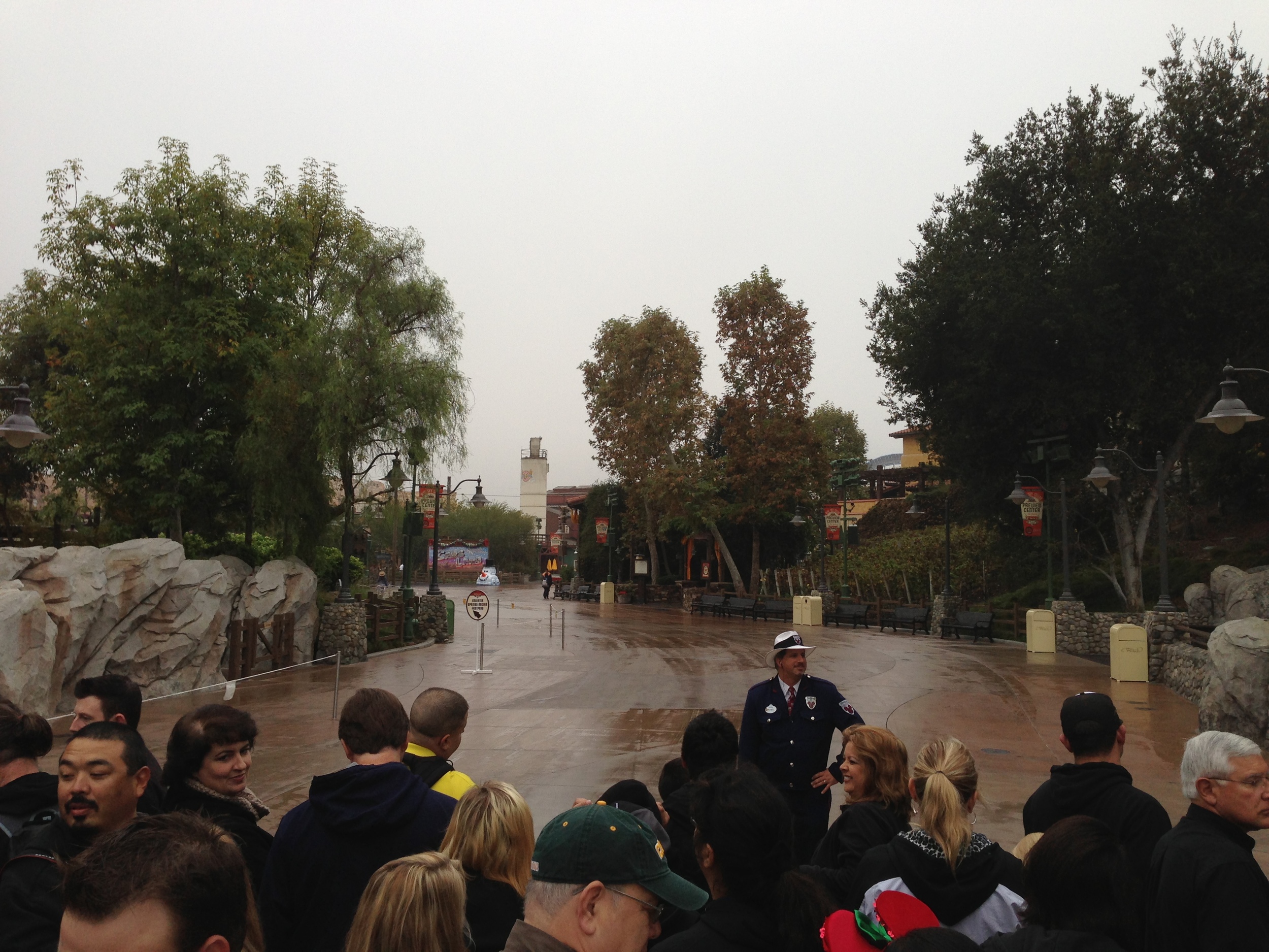  Rope drop at DCA. 