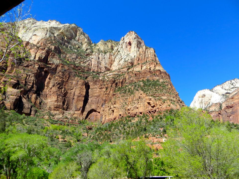  The view from the main lodge. 