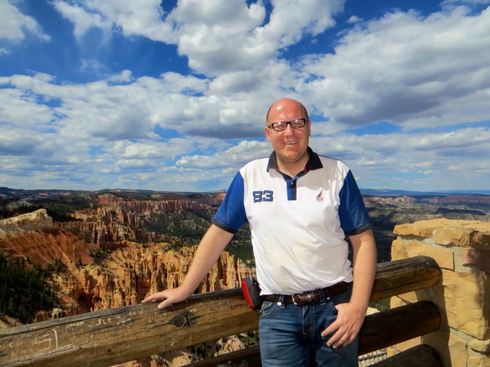 Dan in Bryce, (happy too)