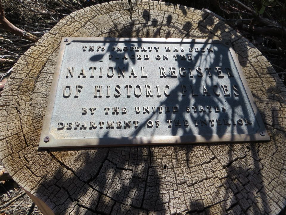 We were staying at a Historical landmark.