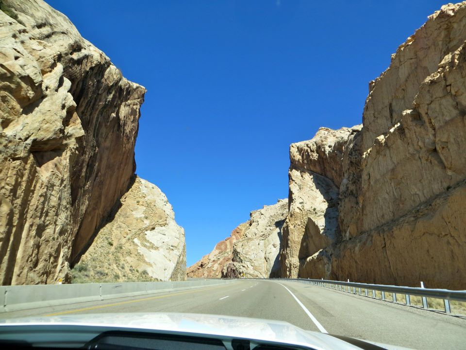  The drive included narrow roads. 