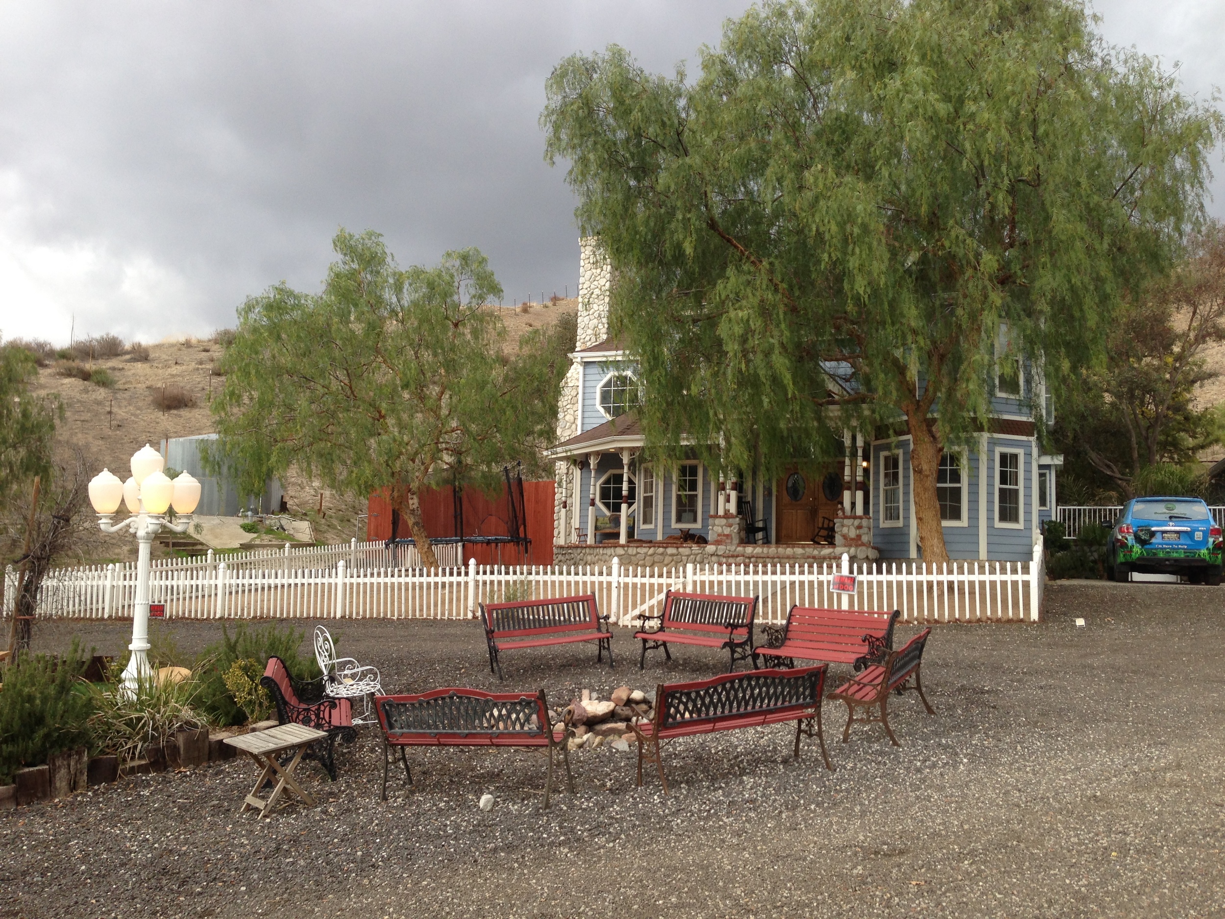  The super cool house where the owners of the Gentle Barn live, 