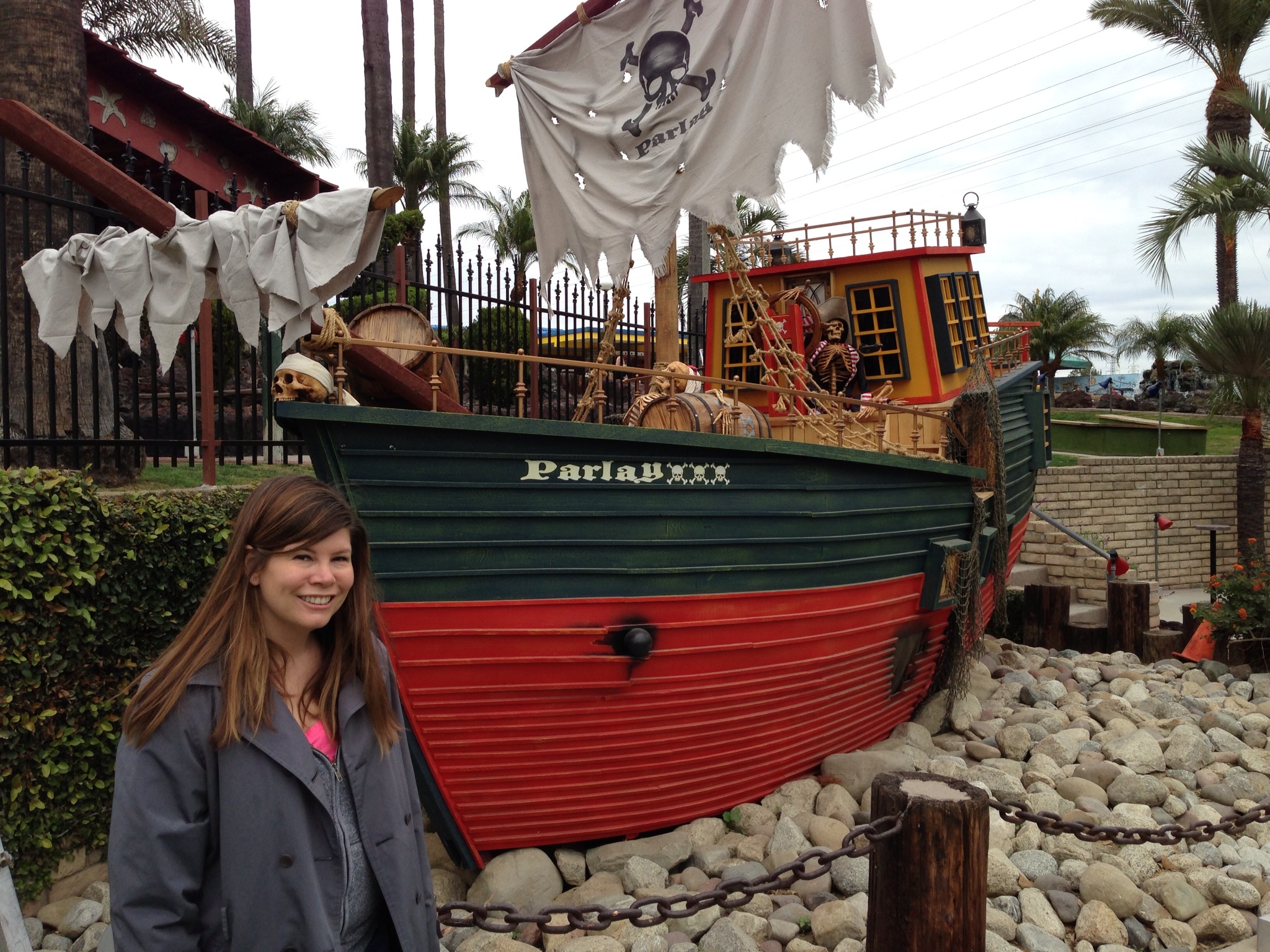  The pirate ship 